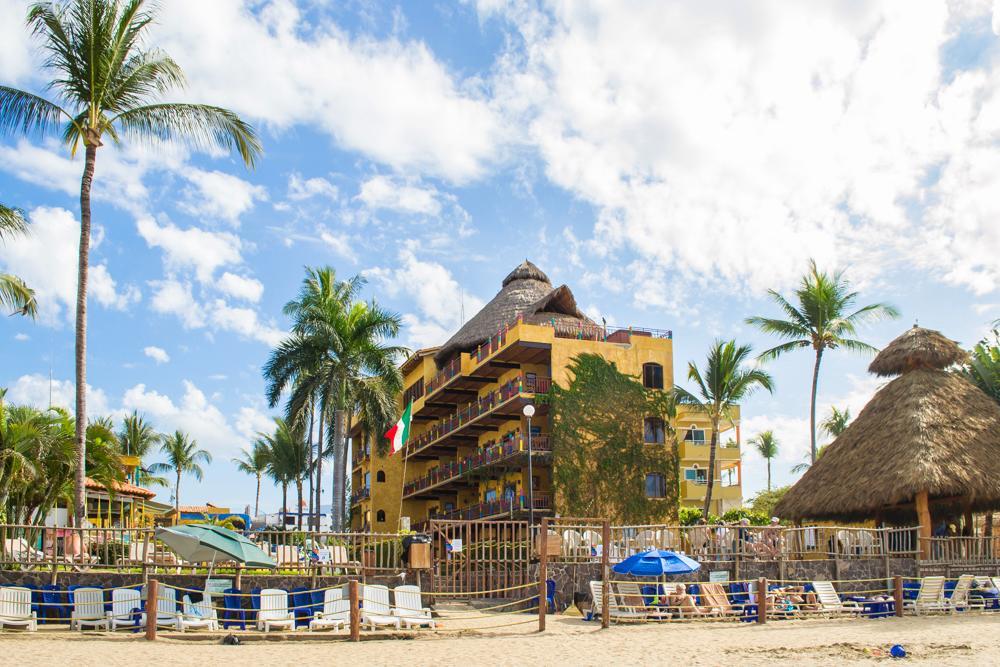 Hotel Cabanas Del Capitan Rincón de Guayabitos Exteriér fotografie